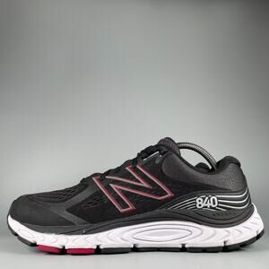 New Balance 840 v5 Men's Size 9.5 2E Extra Wide Black Running Shoes Sneakers